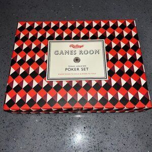 RIDLEY'S GAMES ROOM TEXAS HOLD' EM POKER SET NEW IN UNSEALED BOX